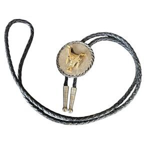 Vintage Saddle Bolo Tie